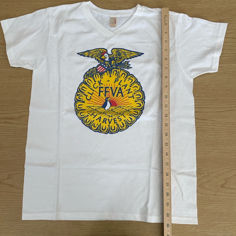 FARMVILLE Anvil White T-Shirt FARM FFVA
